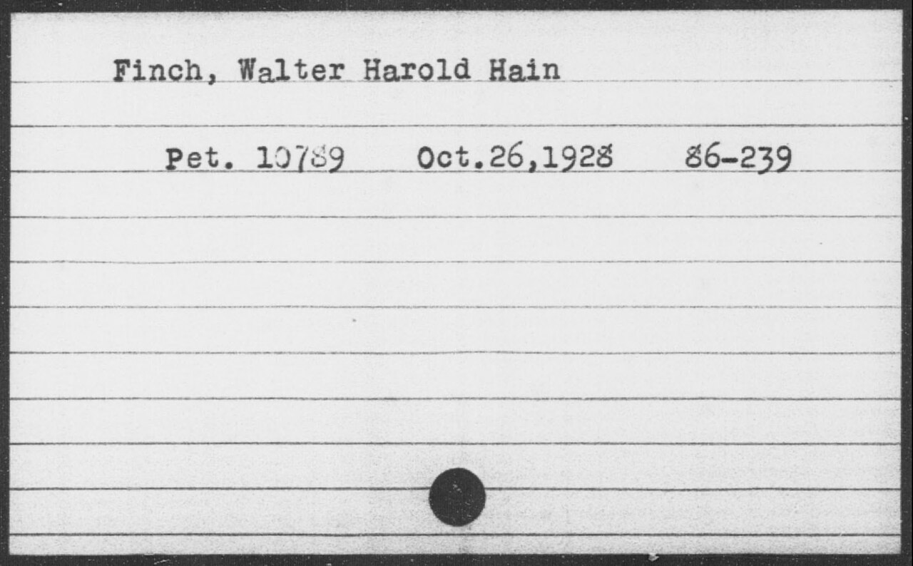 Harold Finch